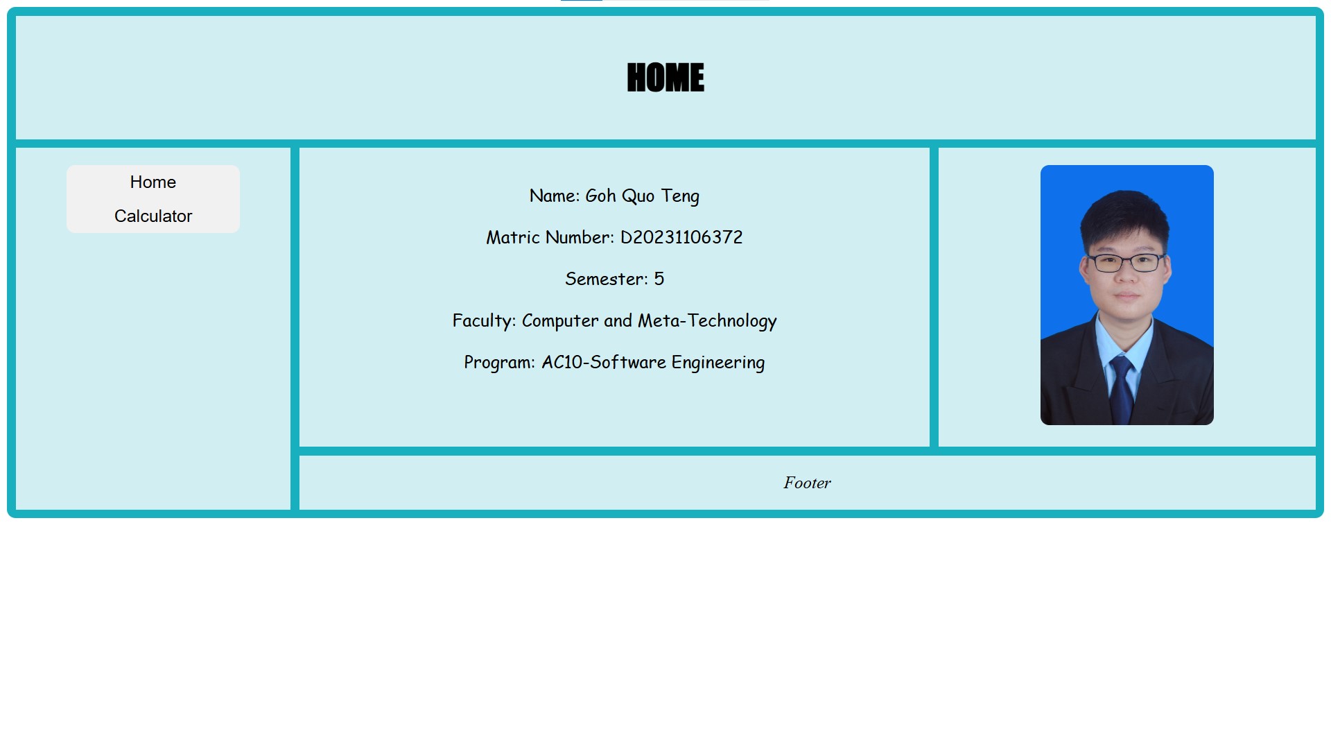 Biodata and Hyperlinks
